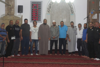  بالصور: محاضرة للشيخ محمد أمارة في مسجد حسن بك بيافا حول ظاهرة العنف